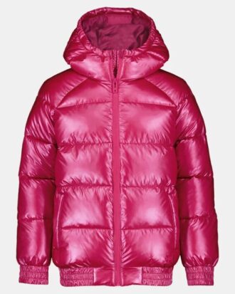 Chaqueta bomber acolchada metalizada