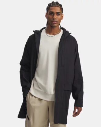 Chaqueta larga con textura Unstoppable