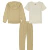 Conjunto de 3 piezas con sudadera con capucha para bebé Rival Conjunto de 3 piezas con sudadera con capucha para bebé Rival