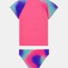 Conjunto de camiseta de manga corta y bikini Conjunto de camiseta de manga corta y bikini