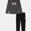 Conjunto de camiseta de manga larga y pantalones de chándal con el logotipo de fútbol Conjunto de camiseta de manga larga y pantalones de chándal con el logotipo de fútbol