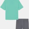 Conjunto de camiseta y pantalones cortos Fish Plain Weave Conjunto de camiseta y pantalones cortos Fish Plain Weave