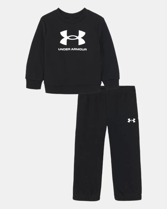 Conjunto de felpa con logo grande para niños pequeños Conjunto de felpa con logo grande para niños pequeños
