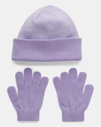 Conjunto de gorro y guantes