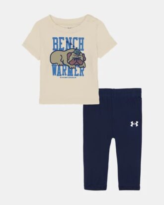 Conjunto de manga corta para recién nacidos Bench Warmer