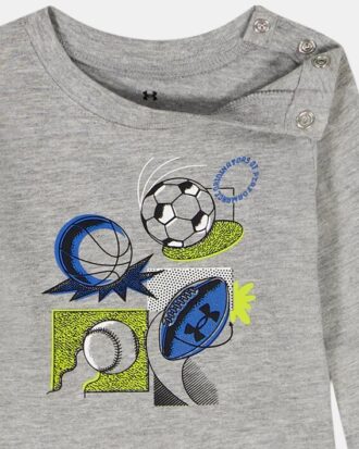 Conjunto de manga larga multideporte para recién nacidos