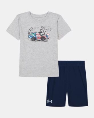 Conjunto de pantalones cortos Amphibious Ride Mesh Little