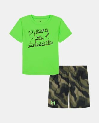 Conjunto de pantalones cortos estampados Hyper Tech