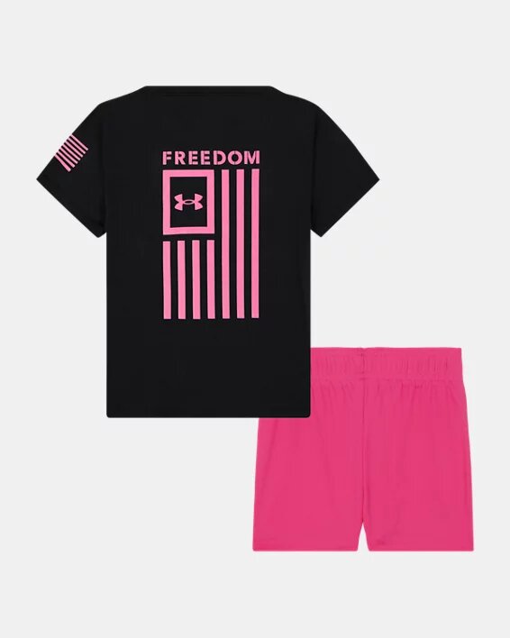 Conjunto de pantalones cortos Freedom Flag para recién nacidos Conjunto de pantalones cortos Freedom Flag para recién nacidos
