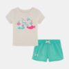 Conjunto de pantalones cortos para recién nacidos con logotipo de pez Conjunto de pantalones cortos para recién nacidos con logotipo de pez
