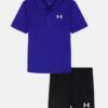 Conjunto de pantalones cortos Polo Tech para niños pequeños Conjunto de pantalones cortos Polo Tech para niños pequeños