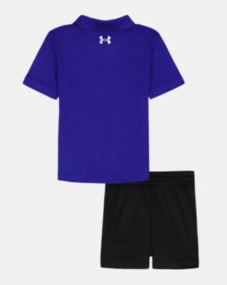 Conjunto de pantalones cortos Polo Tech para niños pequeños