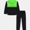 Conjunto de sudadera con capucha y cremallera para niños pequeños con bloques de color Conjunto de sudadera con capucha y cremallera para niños pequeños con bloques de color