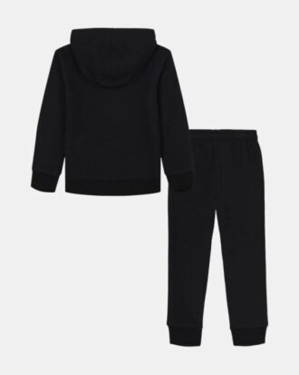 Conjunto de sudadera con capucha y logo grande