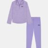 Conjunto de sudadera con cremallera y leggings para niños pequeños Twist Tech
