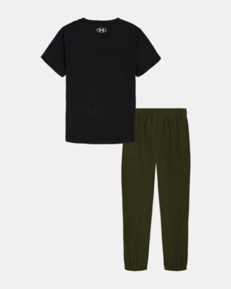 Conjunto Tech Little de manga corta y pantalones de chándal