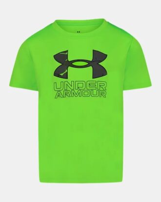 Core Logo Fill Tech Little manga corta