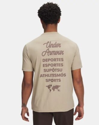 Deportivo con logotipo de la marca, manga corta