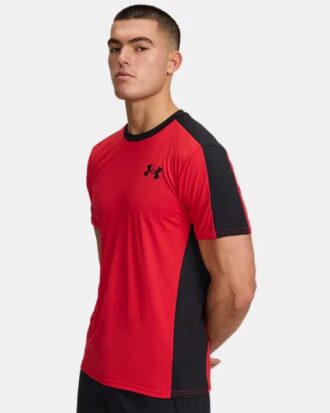 HeatGear® Wordmark manga corta