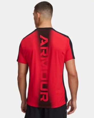 HeatGear® Wordmark manga corta