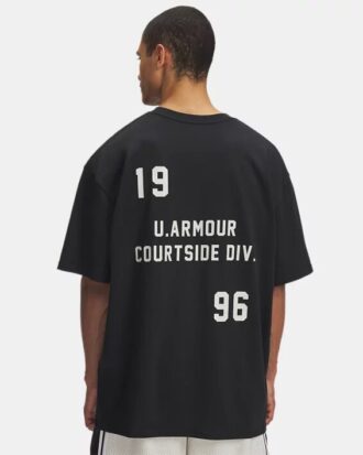 Hoops Courtside Heavyweight Oversized de manga corta