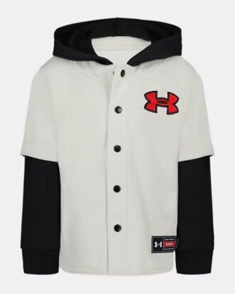 Jersey con capucha para niño Twofer Baseball