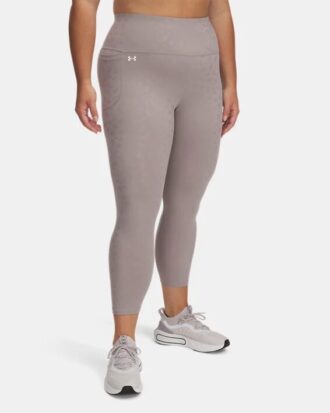 Leggings de tobillo con estampado brillante en movimiento