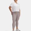 Leggings de tobillo con estampado brillante en movimiento