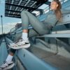 Leggings tobilleros con efecto ante Meridian Leggings tobilleros con efecto ante Meridian