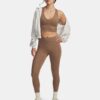 Leggings tobilleros con efecto ante Meridian Leggings tobilleros con efecto ante Meridian