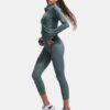 Leggings tobilleros con efecto ante Meridian Leggings tobilleros con efecto ante Meridian