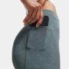 Leggings tobilleros con efecto ante Meridian Leggings tobilleros con efecto ante Meridian