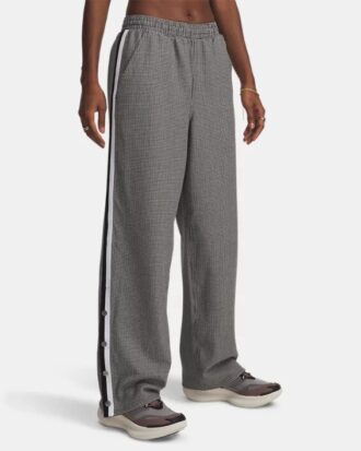 Pantalones cargo con estampado de pata de gallo