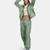 Pantalones cargo tejidos con brillo Unstoppable