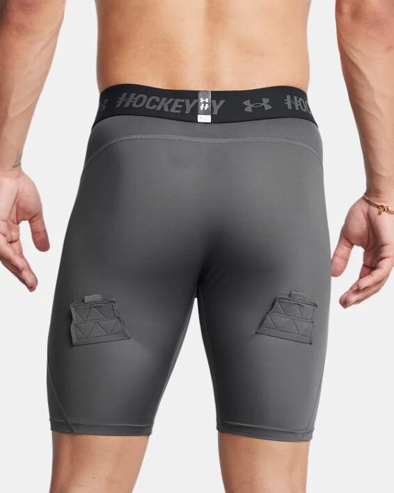 Pantalones cortos de compresión para hockey de 9 pulgadas Pantalones cortos de compresión para hockey de 9 pulgadas
