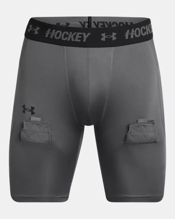 Pantalones cortos de compresión para hockey de 9 pulgadas Pantalones cortos de compresión para hockey de 9 pulgadas