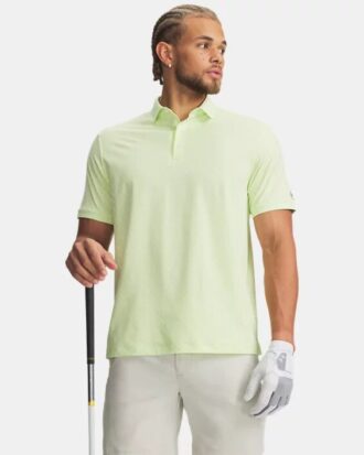 Polo de canalé estampado Drive