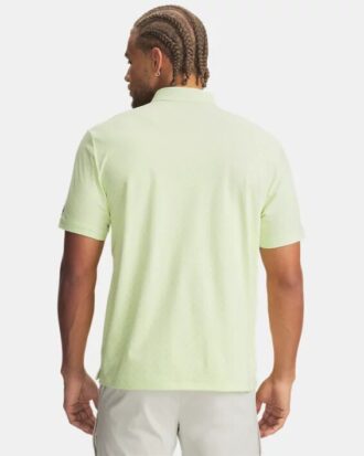 Polo de canalé estampado Drive