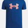 Polo de manga corta con logotipo pixelado