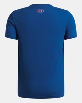 Polo de manga corta con logotipo pixelado