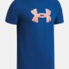 Polo de manga corta con logotipo pixelado