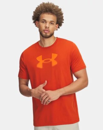 Reflective Big Logo manga corta