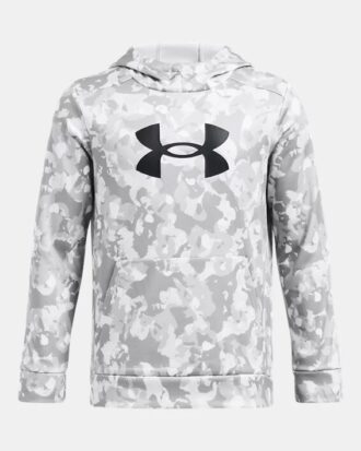 Sudadera con capucha Armour Fleece® con estampado de logo grande