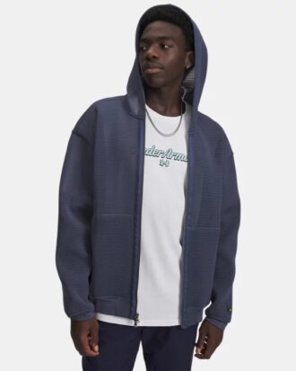 Sudadera con capucha deportiva de malla