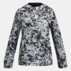 Sudadera con capucha estampada Armour Fleece® para niña