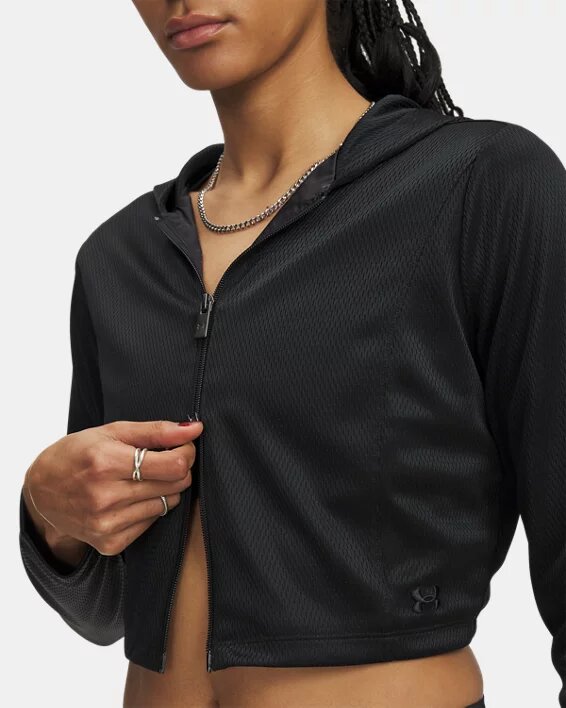 Sudadera con capucha y cremallera completa Courtside Dazzle Sudadera con capucha y cremallera completa Courtside Dazzle