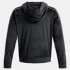 Sudadera con capucha y cremallera completa de terciopelo Sudadera con capucha y cremallera completa de terciopelo