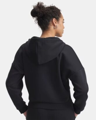 Sudadera con capucha y media cremallera Rival Fleece Piped