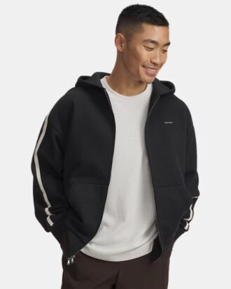 Sudadera con cremallera completa Icon Heavyweight Rib