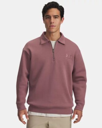 Sudadera con cuello de felpa y cremallera Icon
